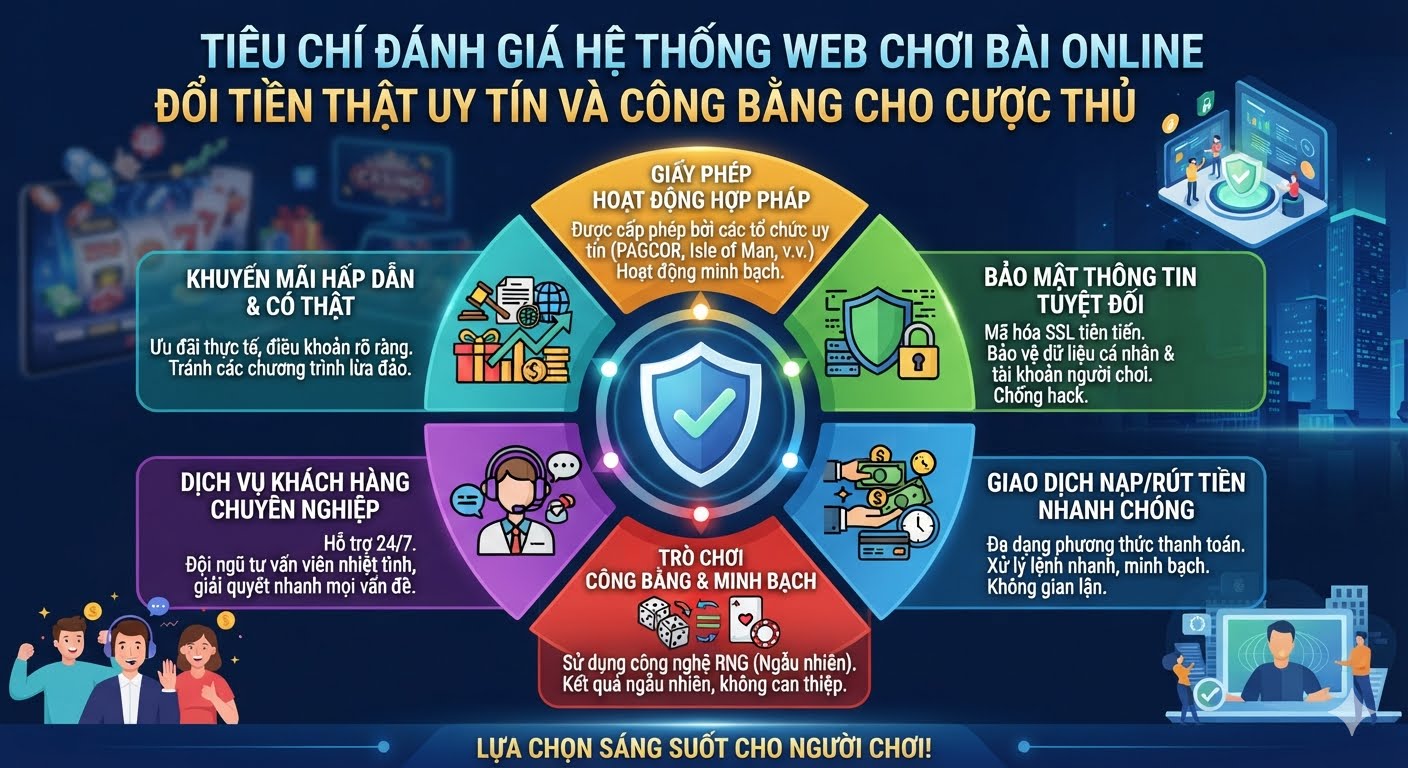 Web chơi bài online đổi tiền thật